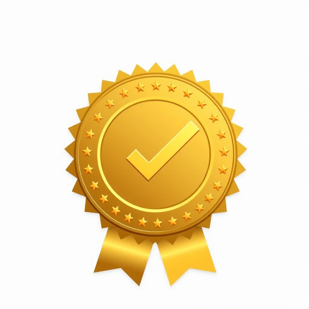 Icono de calidad garantizada